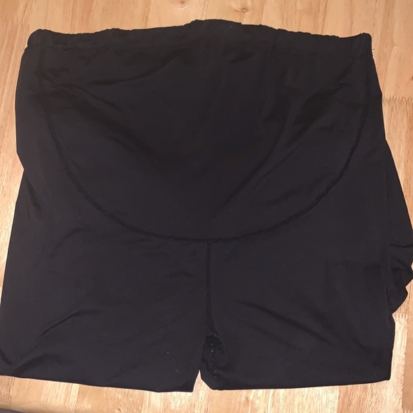 EUC Vocni Women’s black stretchy maternity postpartum leggings, Size XL - Picture 3 of 5